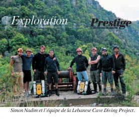 Jeita cave diving expedition (french)